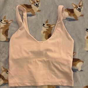Lululemon Align cropped tank in Strawberry Milkshake